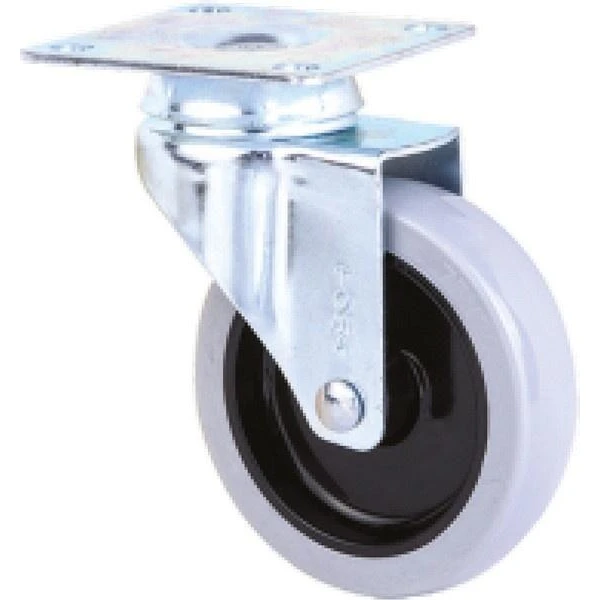 Roata pivotanta cu placa, greutate max. 34kg image