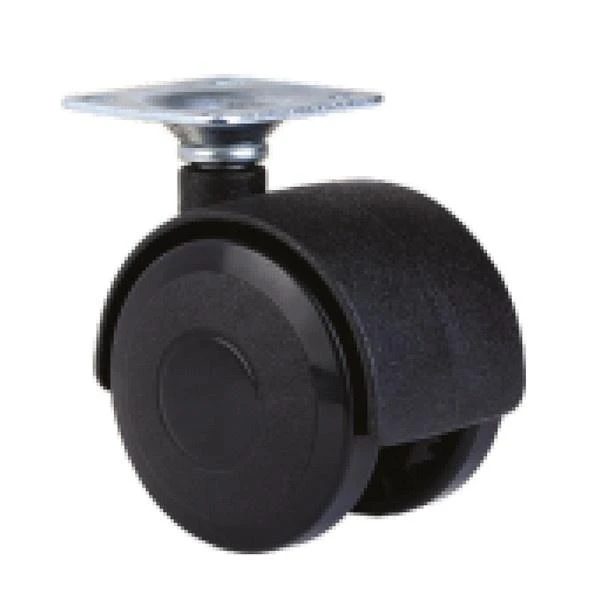 Roata pentru mobilier, cu placa, greutate max. 18kg image