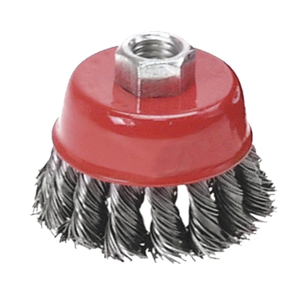 Perie de sarma. frontala INOX. sârma torontata. 65 mm Торех image