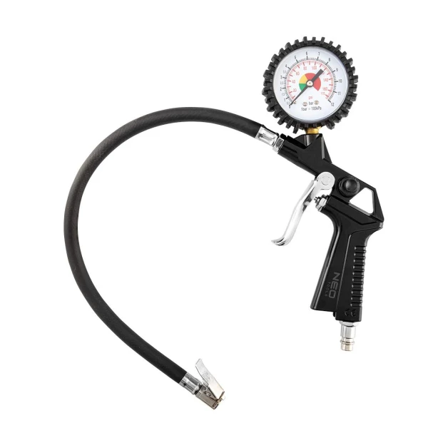 Pistol de umflat cu manometru 14-714 NEO. Max 12 bar. 300 mm. image