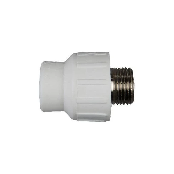 Mufa conector PPR d25 х 1/2'M alb. EMIRPLAST image