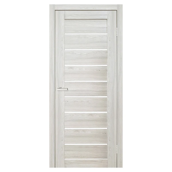 Usa de interior 'SMART C018' BG Doors. Stejar Chalet. Sticla neagra. 80 x 200 cm image