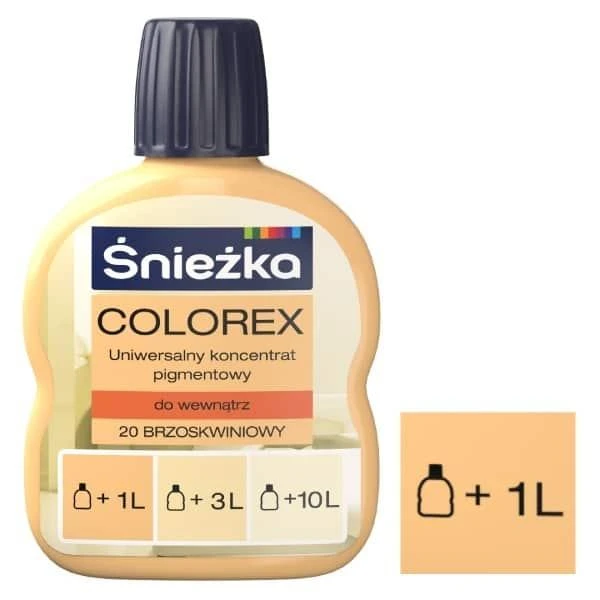 Pigment universal Colorex Sniezka. N20 Piersic. 100 ml image