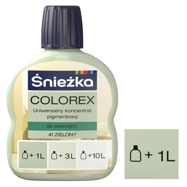 Pigment universal Colorex Sniezka. N41 Verde. 100 ml image