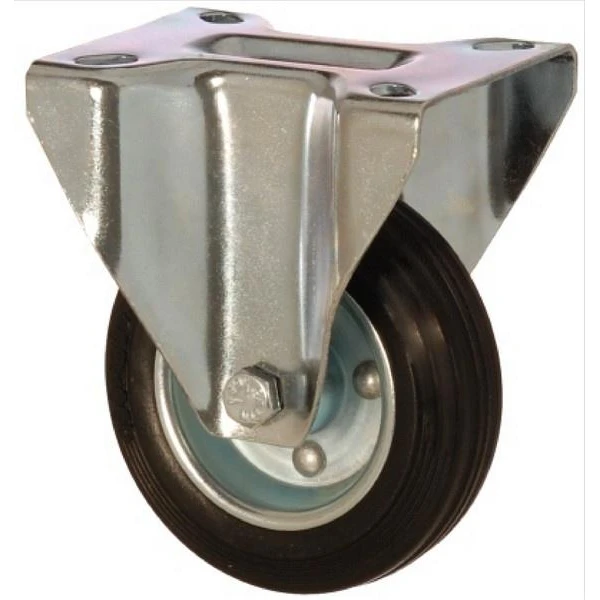 Roata fixa ​​din cauciuc, d 125mm image