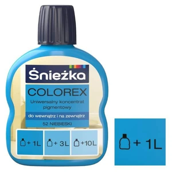 Pigment universal Colorex Sniezka. N52 Albastru. 100 ml image