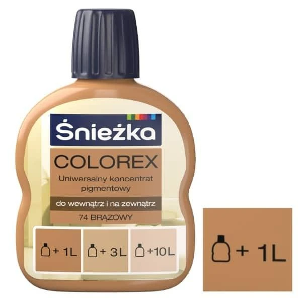Pigment universal Colorex Sniezka. N74 Maro. 100 ml image