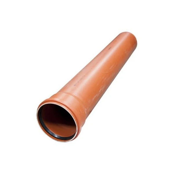 Teava PVC pentru canalizare SN4 Tehnoworld. Oranj. 160 х 4.0 x 1000 mm. image