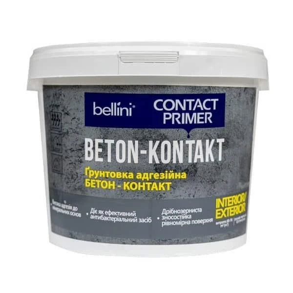 Grund adeziv betoncontact Contact Primer Bellini. 1.4 kg. image