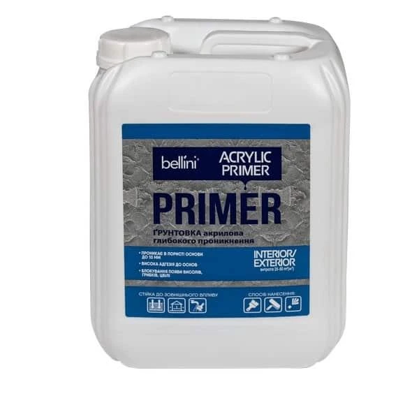 Grund de profunzime ACRYLIC PRIMER Bellini. 0.95 kg. image