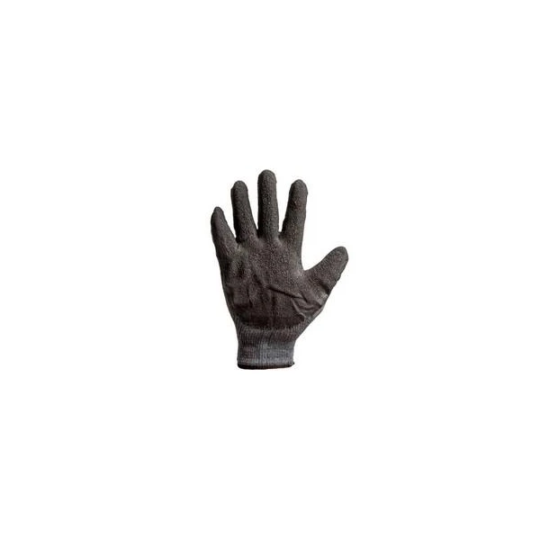 Manusi de lucru. tricot de bumbac acoperit cu latex. gri '1cut-12buc' image