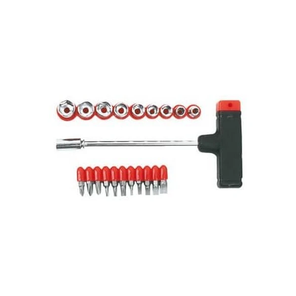 Capete surubelnite tubulare maner set 22 buc. TopTools image