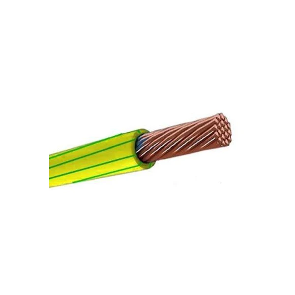 ПВ-3 1.0mm2 conductor. galben/verde. 'rola x 100m' Каблекс image