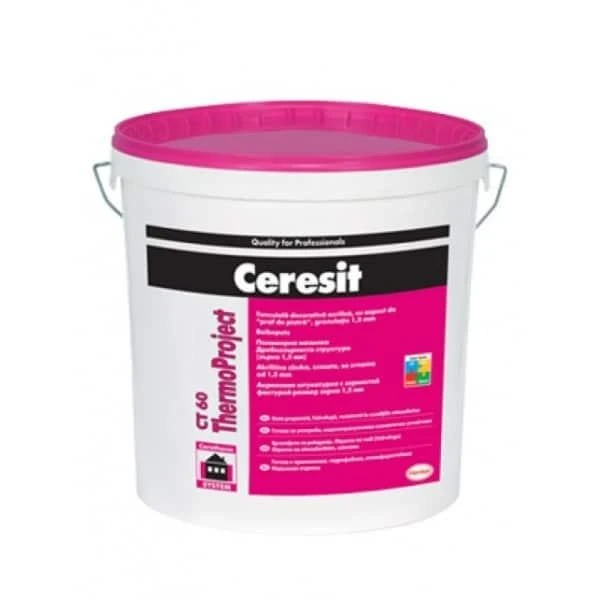Tencuiala, decorativa, acrilica, CT 60, 25kg, Ceresit image