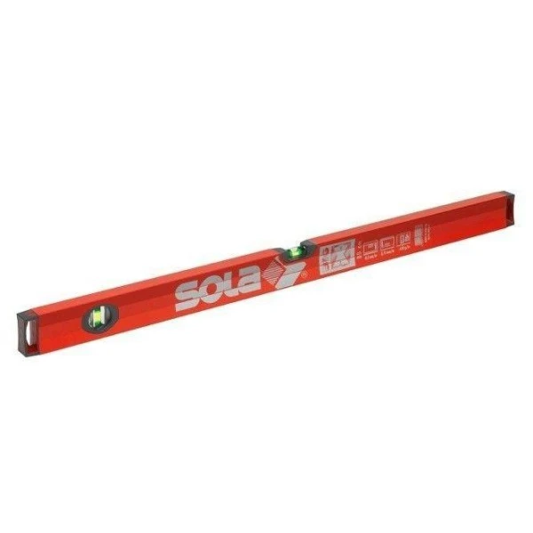 Уровень строительный BigX 60 Sola. Алюминий. X-профиль. Магнит. 2 капсулы. 60 см. image
