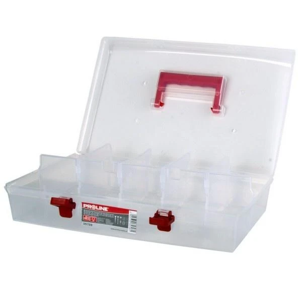 Organizator pentru piese mici Proline. 6 compartimente. 359 x 238 x 85 mm. image