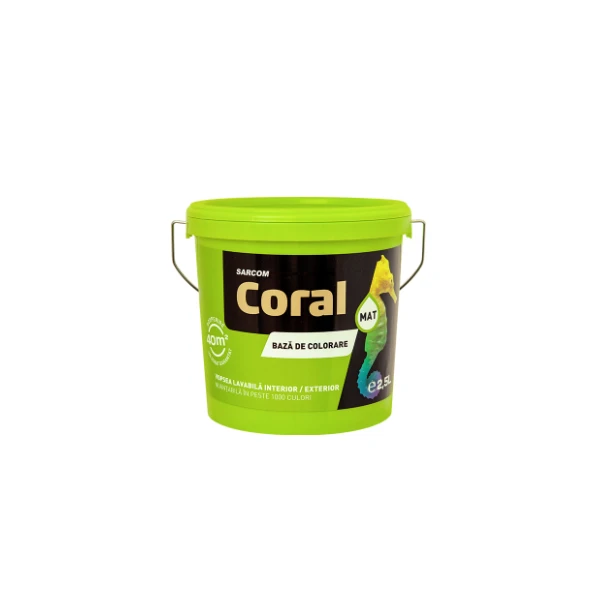 Baza de colorare, TR, 10 L, CORAL image