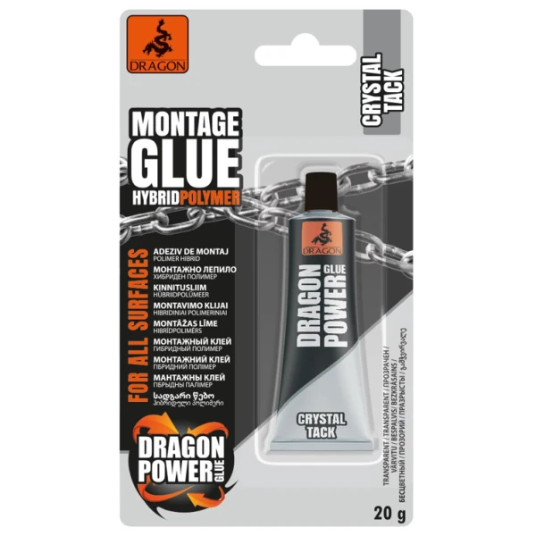 Adeziv, instant, 20 g, CLEAR POWER, DRAGON image