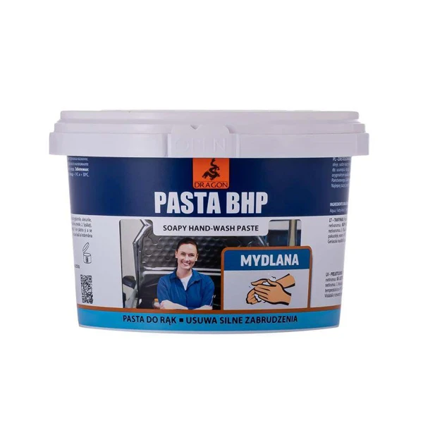Pasta cu sapun, abraziva, pentru curatarea mainilor, 0.5 kg, DRAGON image