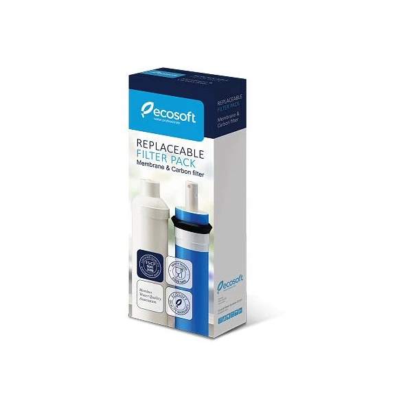 Set de cartuse 4-5 membrana si postcarbon pentru sistem cu osmoza inversa Ecosoft image