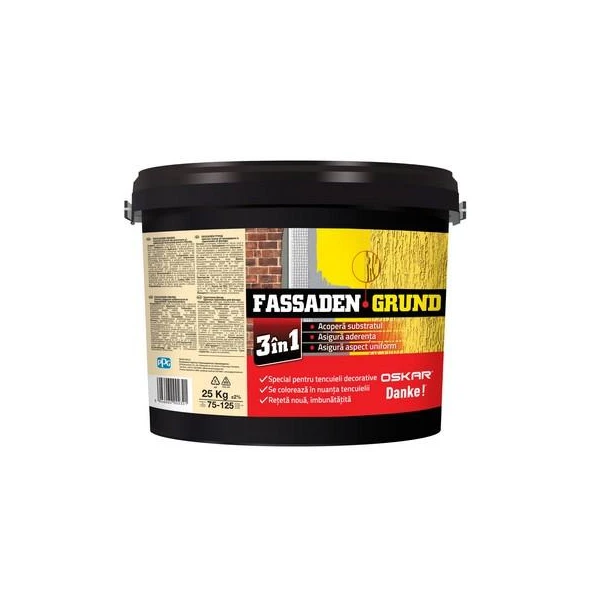 Grund pentru tencuieli decorative, 25 kg, Fassaden GRUND, Oskar image