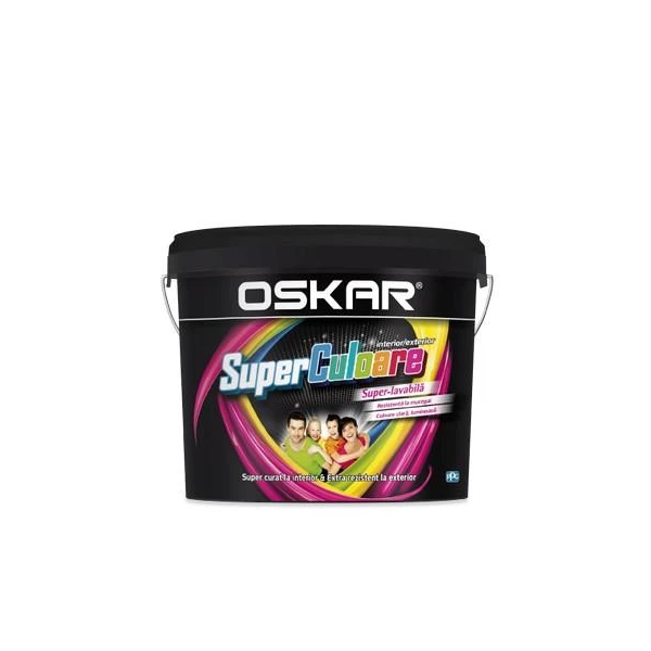 Vopsea superlavabila, baza P, 2.5 l, SUPER CULOARE, OSKAR image