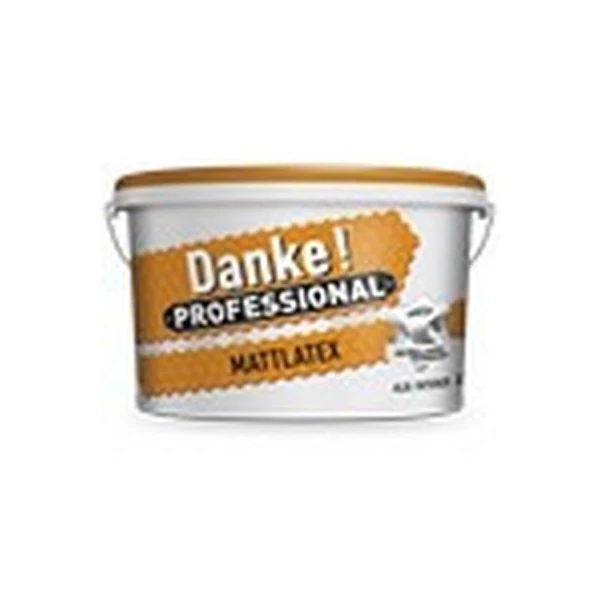 Vopsea lavabila pentru interior, alba, MATTLATEX DANKE, 8.5 l image