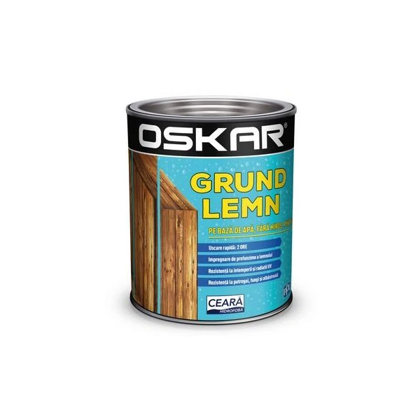 Grund pentru lemn, pe baza de apa, 0.75 l, OSKAR image