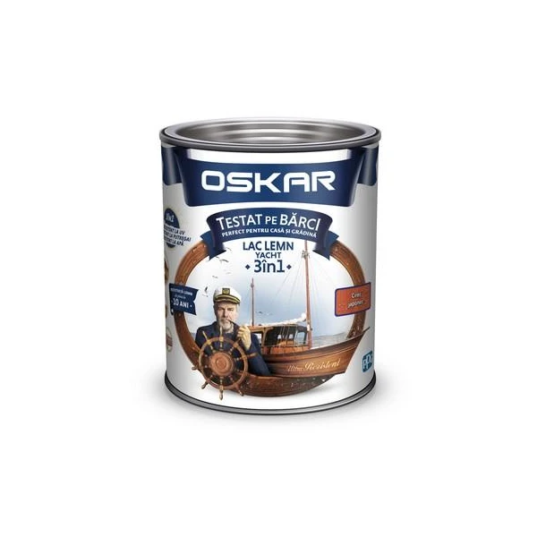 Lac pentru lemn YACHT OSKAR. Cires japonez. Interior / Exterior. 2.5 l. image