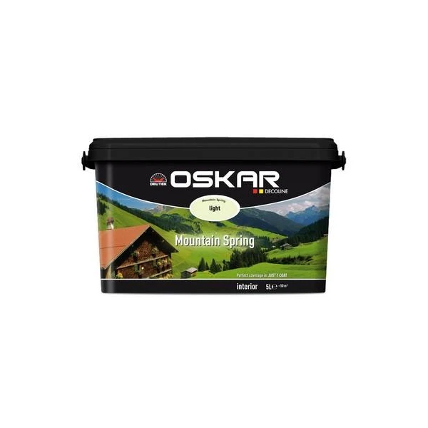 Vopsea lavabila, 5 l, Mountain Spring, light, Oskar image