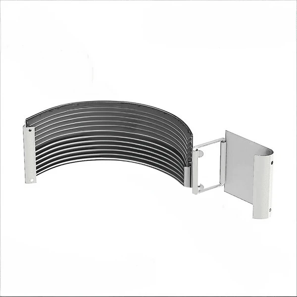 Bratara jgheab Bilka. 125 mm. Alb RAL9010. image