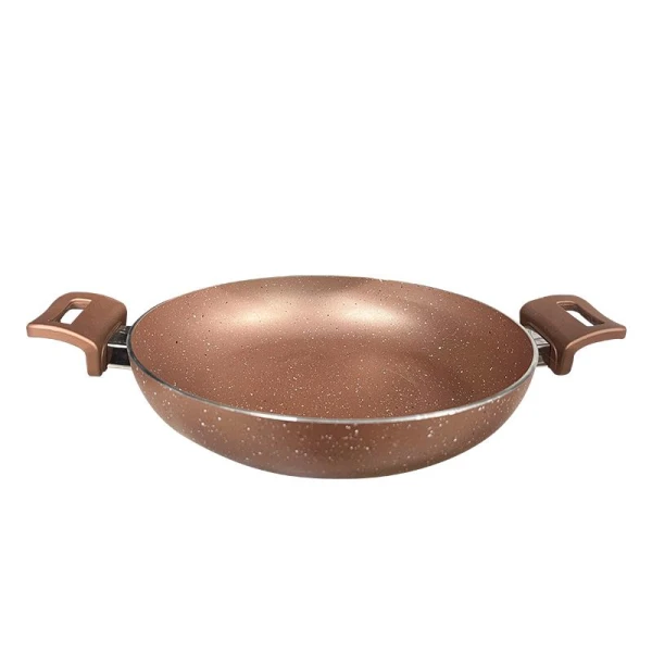 Tigaie din granit, cu doua manere, D 18 cm image