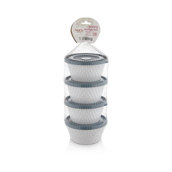 Set 4 recipiente, 4 x 330 ml, plastic, BONNY image