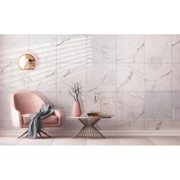 Gresie portelanata 60x120x1cm, COTTO STATUARIO MIRRAGE, rectificat, lucios, TODOCERAM 1.44m image