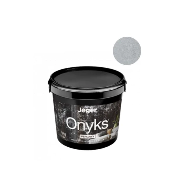 Vopsea decorativa Onyks, Silver, 7kg, Jeger image