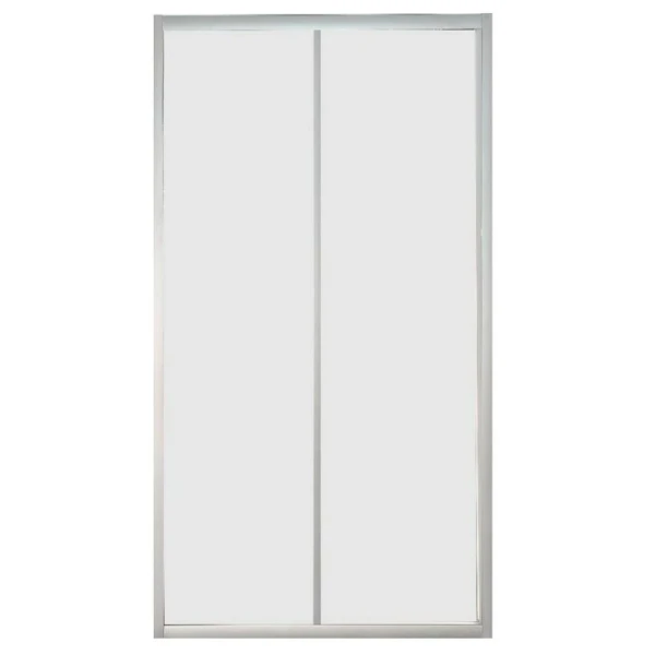 Usa de dus, culisanta, 120x185cm, sticla securizata 4 mm, transparenta, profil cromat, ESSENNTIAL SI image