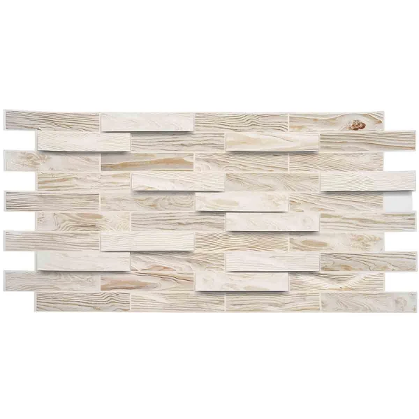 Panou PVC Stejar alb 980 x 498mm image