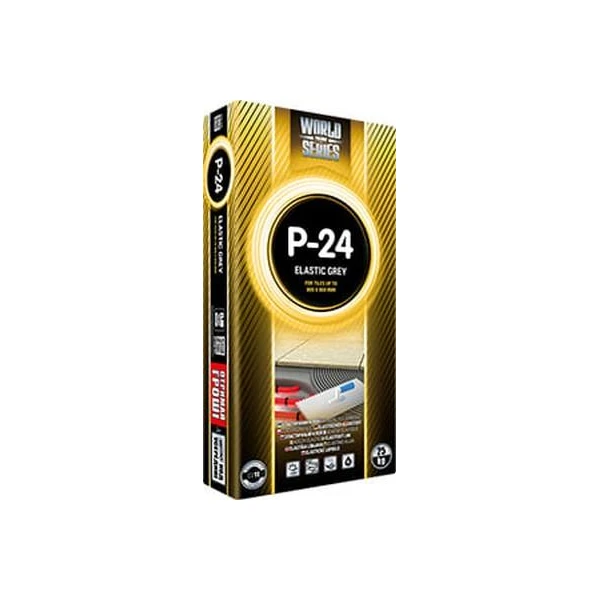 Adeziv elastic pentru gresie si faianta de format mare P-24 Polimin. 25 kg. 80 x 80 cm. image