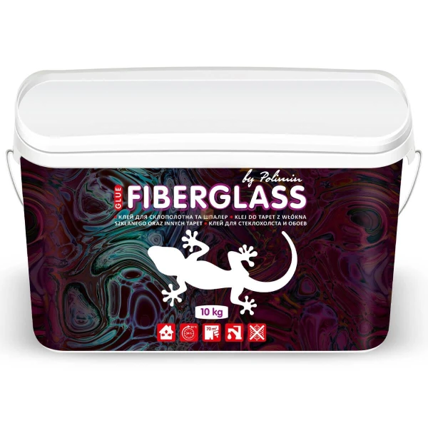 Adeziv pentru tapet din fibra de sticla Fiberglass Glue Polimin. 10 kg. image