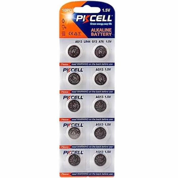 Baterii PKCELL, AG10, 1.5V, 145mAh, blister, 10 buc image