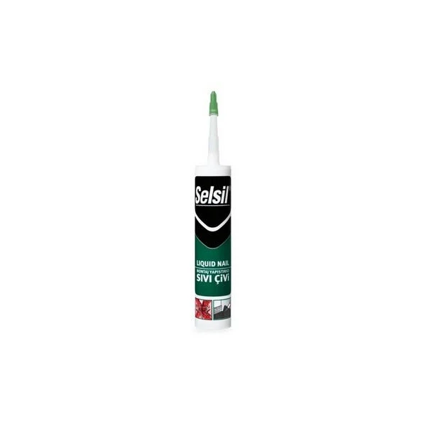 Adeziv de montaj Selsil. Alb. Acrilic. 300 ml. image