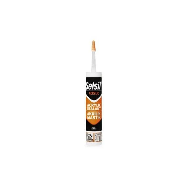 Etansant acrilic Selsil. Alb. 310 ml. image