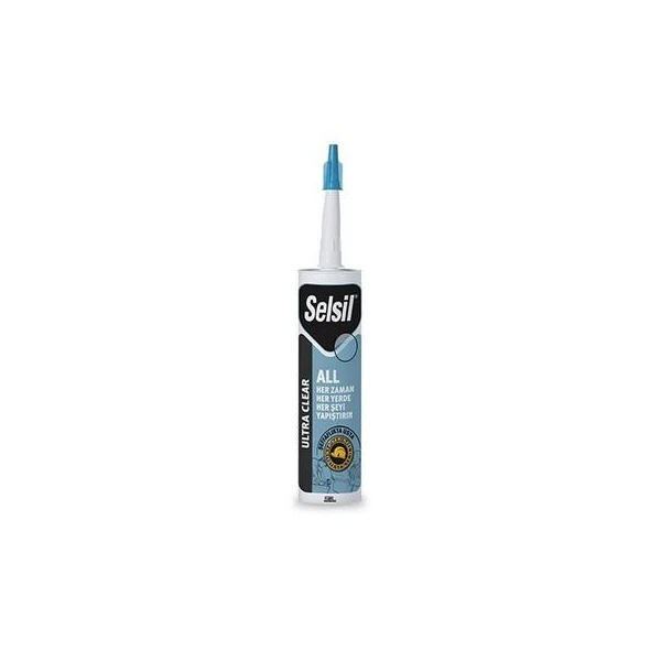 Silicon/adeziv ULTRA transparent 290 ml Selsil image
