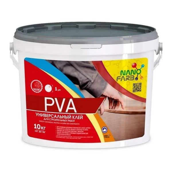 Adeziv universal PVA Nanofarb. 10 kg. image
