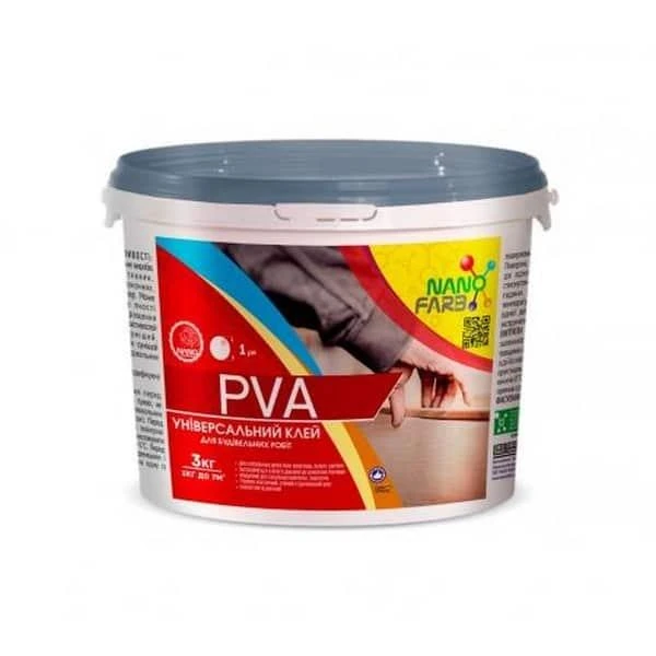 Adeziv universal PVA Nanofarb. 3 kg. image