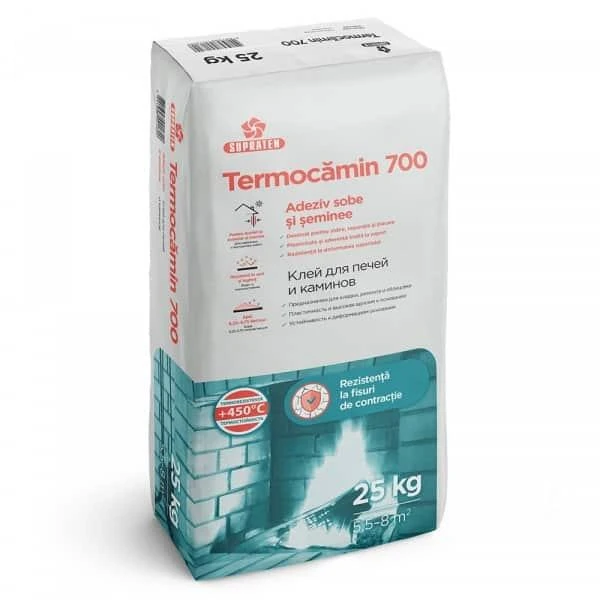 Amestec uscat Termocamin 700 Gri 25 kg image