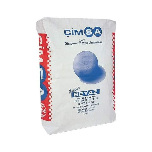 Ciment Cimsa. Alb. 25 kg. image