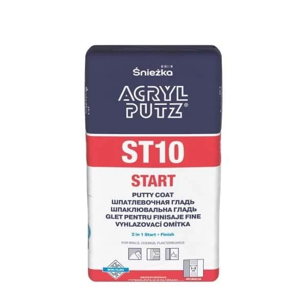 Glet pentru finisaje fine la interior Acryl Putz ST 10 START Sniezka. 5 kg. image