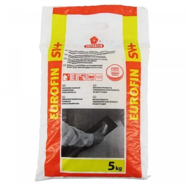 Glet, baza de polimeri, EUROFIN SV+, 5kg image