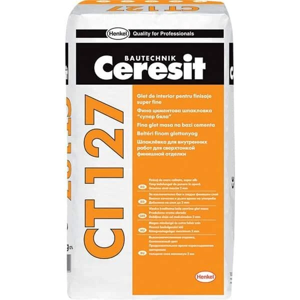 Glet, de finisare, CT 127, 20kg, Ceresit image